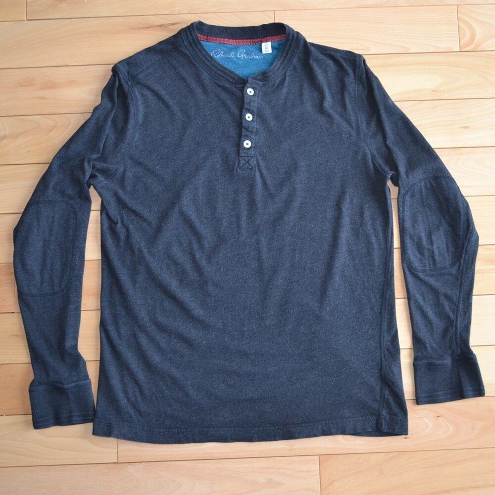 Robert Graham Henley Shirt Size M